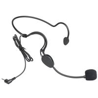 Microphone dynamique serre-tête HM-D professionnel pour système sans fil, amplificateur de ceinture ou haut-parleurs de sonorisation