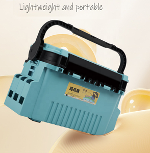 Boîte à outils de pêche Weihai, portable, de haute qualité, en <span class=keywords><strong>PP</strong></span> rigide, multifonctionnelle, vente en gros, boîte de rangement pour matériel de pêche en mer - Product Image 2