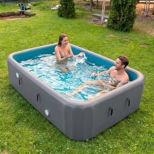 <span class=keywords><strong>Piscine</strong></span> gonflable portable d'extérieur en PVC, taille personnalisée, durable, avec technologie Drop Stitch, pour enfants, usage domestique - Product Image 1