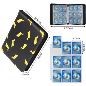 Classeur de cartes à collectionner personnalisable FX, capacité 900 cartes, OEM/ODM pour commandes en petites séries, classeur TCG à 9 pochettes avec fermeture éclair - Product Image 2