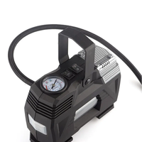 Compresseur d'air portable DC12V 150PSI ABS avec moniteur de pression des pneus, lumière d'urgence et certification CE pour gonfleur de voiture et de moto