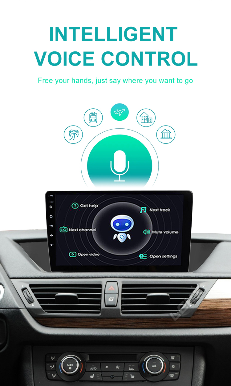 10.1 inch touch screen car multimedia gps navigation head unit system for bmw x1 e84 2009-2012 android 11