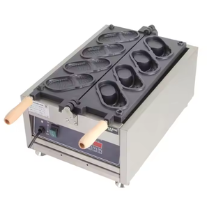 Gaufrier numérique en forme de chaussure <span class=keywords><strong>Crocs</strong></span> en acier inoxydable gaufrier électrique rectangulaire 220v personnalisable nouvel arrivage - Product Image 2