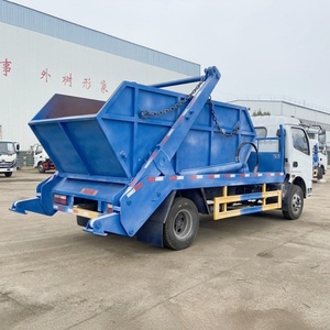 Camion à benne basculante Chengli 4x2 8m3, camion de collecte de déchets diesel, camion de ramassage de déchets à vendre - Product Image 4