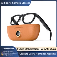Gafas Inteligentes X01Ultra con IA, Cámara HD de 800w, Grabación de Video, Pantalla LED, Batería con Indicador, ChatGPT, Carga Magnética, Batería de Ultra Larga Duración