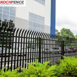 Bán Buôn Châu Âu Palisade Hàng Rào Góc Thanh Sắt Palisade Hàng Rào Và Cổng Cho Vườn - Product Image 2