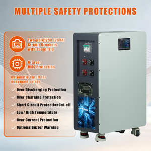 แบตเตอรี่ลิเธียม LiFePO4 ของ EU 48V 300Ah (314Ah) 16.07kWh พร้อมระบบ BMS 200A ในตัว ความจุสูง สำหรับระบบพลังงานแสงอาทิตย์แบบออฟกริด - Product Image 1