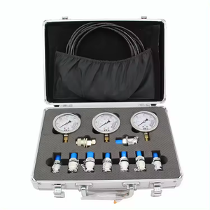 Outil de test hydraulique pour excavatrice, compatible avec tout modèle, avec 4 raccords de table, 10 raccords et 3 raccords à trois voies - Product Image 3
