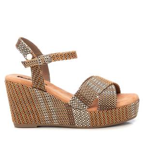 Sandalias de Plataforma con Tiras para Mujer, Color Taupe 171806, Zapatos de Verano - Product Image 1