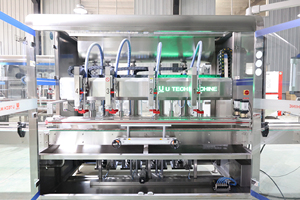 Hoàn Chỉnh Dòng Chất Tẩy Rửa Xà Phòng Dầu Gội Máy Làm Đầy Chất Lỏng Servo Theo Dõi Tuyến Tính Điền Dòng Cho 500-5000Ml Chai Nhựa - Product Image 3