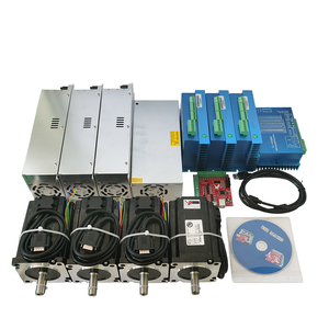 Eu Warehouse 4 Axis 8N.m 1200oz.in Hybrid Stepping Motor Closed Loop 34 Motor with Controller Kit - Product Image 1