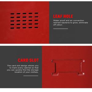 من السهل تجميع صريحة الصلب almirah تجميع المعادن المستخدمة تخزين صناعي خزائن - Product Image 6