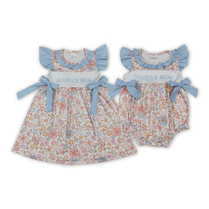 En Stock, Vestido de Verano para Niñas MAMAS MINI, Ropa al por Mayor para Hermanas, Ropa de Moda Infantil, Precio de Fábrica - Product Image 2
