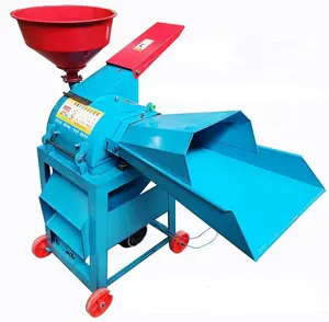 farm pasture forage feed beating machine for cattle and sheep / grass mill grain grinder