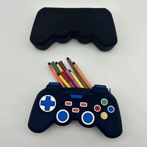 Estuche de Silicona de Gran Capacidad para Estudiantes, Diseño de Consola de Videojuegos, con Cierre, Multifuncional, para Material Escolar - Product Image 4
