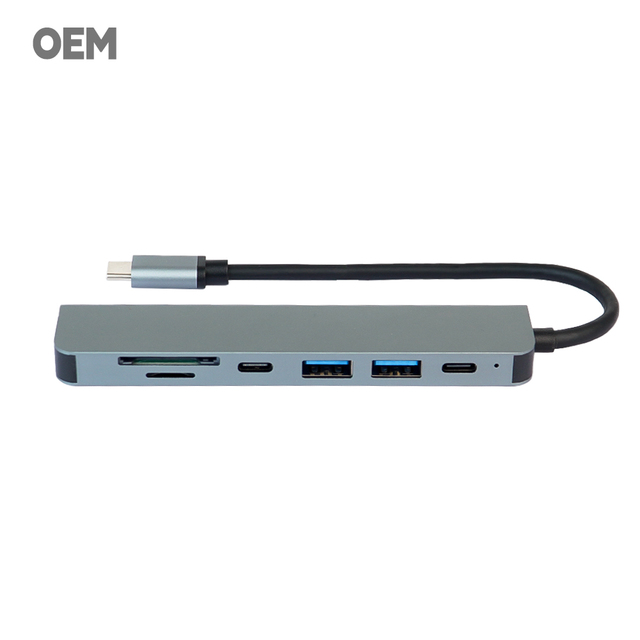 7-in-1 100W Fast Charge Thunderbolt 3 Pro Dock with Dual USB-C/A SD/TF Reader Power Supply Adapter for Mac/Win & Camera Use