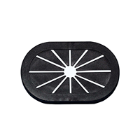 Protector de Cable de Cobre Desnudo Aislado con PVC de Cintura Larga, 2 AWG, Ovalado en Forma de Pétalo, para Cajas de Distribución y Armarios