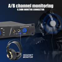 Debra Audio ER-202 professionnel BT5.0 système de moniteur de scène Portable intra-auriculaire sans fil suppression de bruit en plastique XLR pour Studio