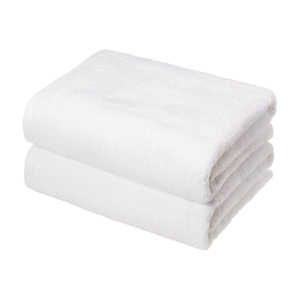 ผ้าขนหนูโรงแรมสีขาวขนาดใหญ่ 700gsm สำหรับผู้ใหญ่ ปักโลโก้ตามสั่ง ผ้าขนหนูเช็ดมือและเช็ดตัว สีพื้น สำหรับสปา เทคนิคการทอ 600gsm - Product Image 5