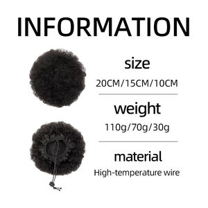 U-part Clip-in Postiche en fibre haute température Fluffy Natural Looking Long Straight One Piece Extension pour les femmes - Product Image 6