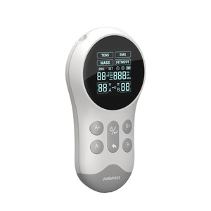 JUMPER Dual Channel Stimulator otot fisioterapi bantuan nyeri <span class=keywords><strong>4</strong></span> in 1 kebugaran puluhan EMS mesin pijat - Product Image 5