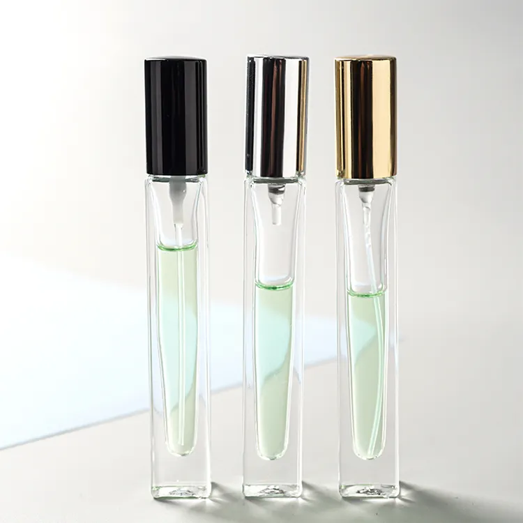 Luxe Aangepaste 3Ml 5Ml 8Ml 10Ml Mini Lege Heldere Spray Parfum Fles Glas Parfum Verstuiver Cosmetische Verpakking