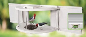 Bán nóng 180 độ krick xem chim trung chuyển lớn trong suốt gắn cửa sổ cho chim hoang dã ngoài trời cao cấp vật nuôi bát & thức ăn - Product Image 5