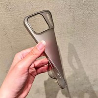 Penjualan Panas Casing Ponsel Minimalis Ultra Tipis Frosted TPU untuk iPhone 17 16 15 14 Pro Max Transparan Lembut Tahan Guncangan Penutup Belakang.