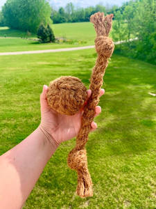 Jouet pour animaux de compagnie en fibre de coco écologique en gros / Jouet à mâcher pour chien en boule de coco / Jouet pour chien en écorce de coco au Vietnam HOANG LINH SG - Product Image 3