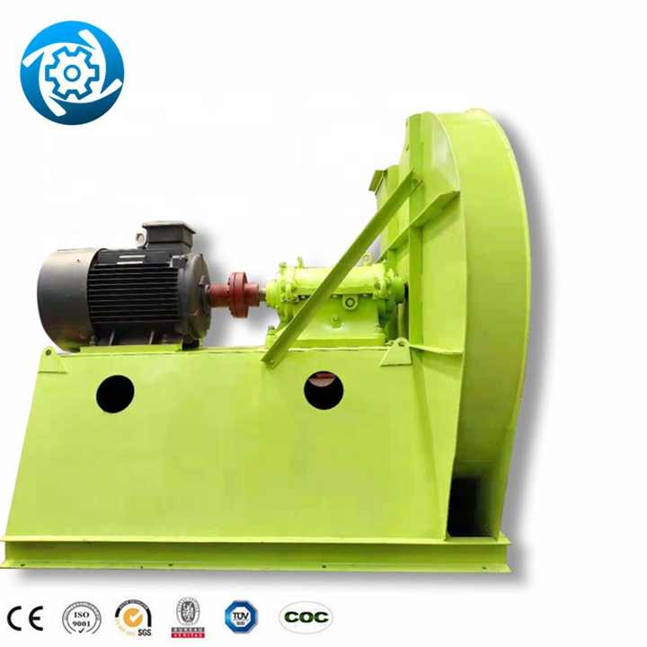 Radial ventilator 55kW Lüftungs gebläse Hersteller Zement förder ventilator für Schmiede ofen