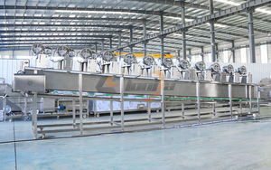 Lavadora de repollo bulboso y lechuga, equipo de lavado de <span class=keywords><strong>tomate</strong></span> a gran escala, línea de producción de lavado y secado de vegetales - Product Image 3