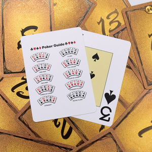 Cartas de Juego Xinzhiguang, Cartas de Juego en Inglés Impresas Personalizadas, Juego de Mesa Familiar Portátil con Esquinas Redondeadas - Product Image 2