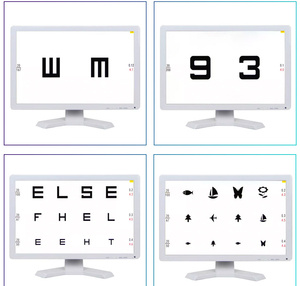 AIST VC-3 スクリーン視力表パネル <span class=keywords><strong>LED</strong></span>視力検査表 19インチ 眼科用<span class=keywords><strong>LCD</strong></span>光学検査モニター - Product Image 2