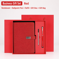 Coffret Cadeau Promotionnel Magic Box : Carnet A5 en Cuir PVC, Stylo Signature, Recharges, Boîte Cadeau Sérigraphiée, Sac Personnalisé