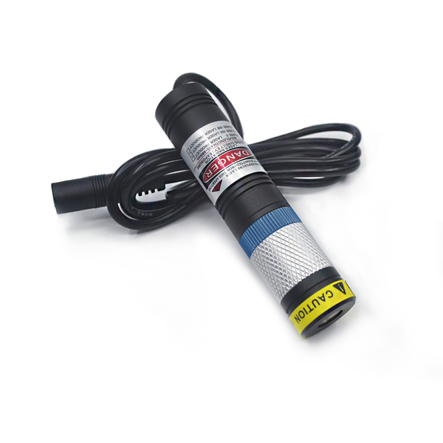 Waterproof D20X90mm Focusable 5V 405nm Violet Blue Dot/Line/Cross 10mW 30mW 50mW 100mW Laser Module for Cutting Positioning