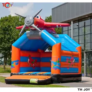 Premium 4x4m Airplane Bounce House with Free Air Shipping Ultimate Kids Party Fun