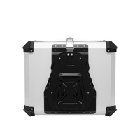 F2 MOTO 85L Top Case Moto en Alliage, Grande Capacité de Rangement, Étanche, Incassable, Double Verrouillage, Démontage Rapide