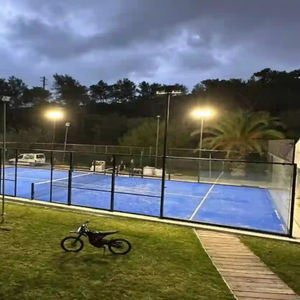 Entrega en 3-5 Días, Acero Galvanizado en Caliente, Vidrio Templado de 12 mm, Certificado CE, Canchas de Pádel Completas Estándar de 10*20 - Product Image 4
