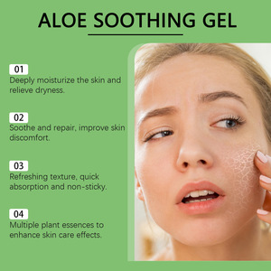 Gel de Aloe Vera puro y genuino de gran oferta para el cuidado integral de la piel, Gel de Aloe Vera para aliviar las quemaduras solares - Product Image 5