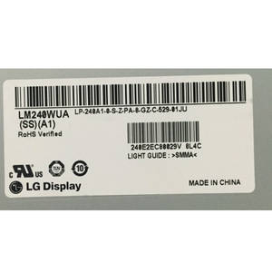 หน้าจอ LCD รุ่นยอดนิยม TFT LM240WUA-SSA1 ขนาด 24.0 นิ้ว ความละเอียด 1920*1200 16.7 ล้านสี 30 พิน - Product Image 3