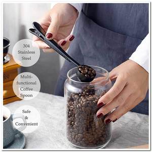 Cuchara Medidora de Café de 1 Cucharada con Clip Incorporado, Cuchara de Acero Inoxidable para Café Molido, Espresso, Granos de Café, Proteína en Polvo, Té - Product Image 4