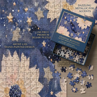 Puzzle personnalisé de 150 pièces, puzzle pour enfants de 100, 120, 200 pièces, personnalisés en gros, tuiles de sécurité plates carrées pour enfants