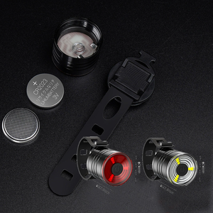 Lumière de vélo rechargeable par USB, batterie LED, feux avant/arrière pour vélo, haute luminosité, étanche, pour le cyclisme - Product Image 5