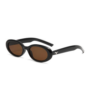Glazzy <span class=keywords><strong>Y2K</strong></span> nueva moda forma ovalada estrella decoración gafas de sol Unisex diseñador gafas de sol <span class=keywords><strong>Vogue</strong></span> - Product Image 5