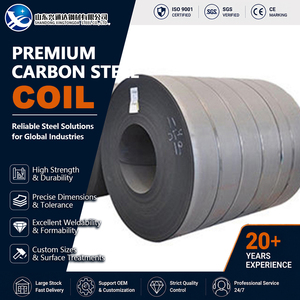Uncoiling SAE1006 S355JR Black <b>Pickled</b> and Oiled 2mm 600mm ASTM A36 Carbon Steel Coil for Shipbuilding - Product Image 1
