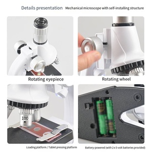Juguetes de experimento biológico magnificado 1200x de alta definición, juego de juguetes educativos para niños para estudiantes de primaria y <span class=keywords><strong>secundaria</strong></span> - Product Image 3