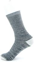 Chaussettes décontractées pour hommes de qualité supérieure en chanvre et coton biologique absorbant la sueur et antibactérien pour la saison d'automne