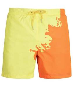 Dropshipping padre e figlio Mens Boys cambia colore Magic Beachwear costume da bagno Trunks Swim Beach Surf Board Shorts - Product Image 5