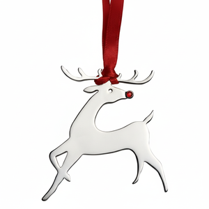 Elegante decorativo de Metal colgante Reno adornos de Navidad árbol colgante vacaciones fiesta festiva decoración del hogar Accesorios - Product Image 1