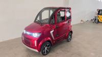 UMEV Mini Auto Eléctrico de 3 Plazas con Certificado EEC, Velocidad Máxima de 45 km/h, Batería de Plomo-Ácido o Litio